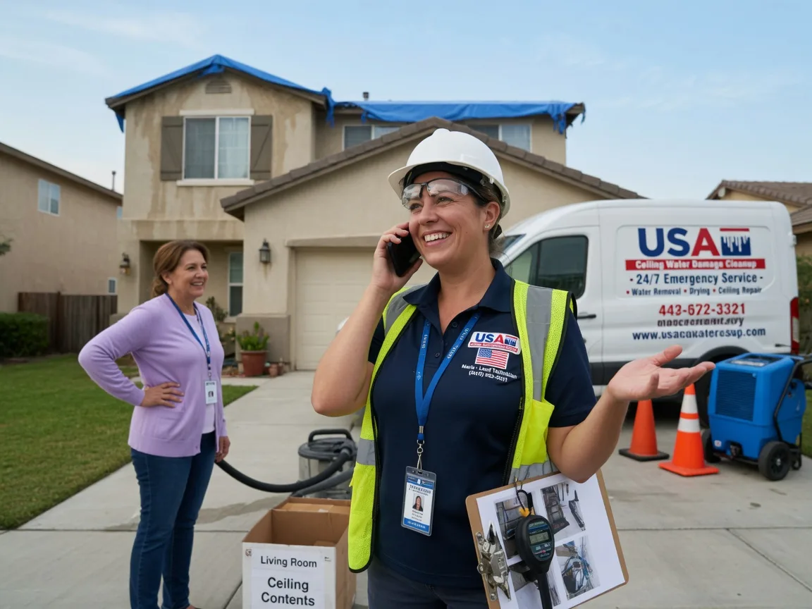 Ceiling Water Damage Restoration Washington FAQs